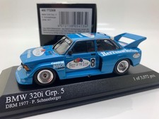 MINICHAMPS BMW 320i GEPM5 P SCHNEEBERGER DRM 1977 400 772308 1/43