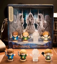 Mattel Little People Collector Set 4 Lord Of The Rings Battle At Weathertop NEW