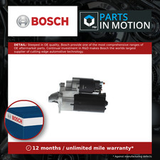 Starter Motor fits ALFA ROMEO BRERA 939 1.8 2.0D 08 to 10 Bosch 0001Y03631 New