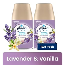 Automatic Spray Refills Air Freshener Lavender Vanilla 6.2oz 2 Pack