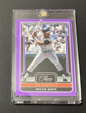 2023 Three & and Two Baseball Willie Mays #1/2 (1 of 2) SF Giants HOF 