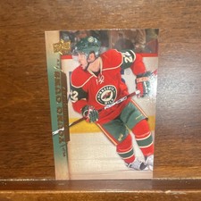 Upper Deck Young Guns Rookie Cal Clutterbuck #478 Minnesota Wild Hockey Card. rookie card picture