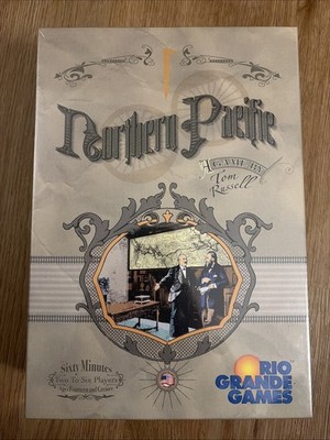New NORTHERN PACIFIC BOARD GAME rio grande games train strategy SEALED