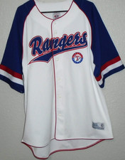 Texas Rangers Mens True Fan Stitched Jersey S...