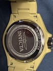 Invicta Grand Diver Maya Men's Quartz Diver Watch Orange/Gold Dial Date w/ Box — photo 4