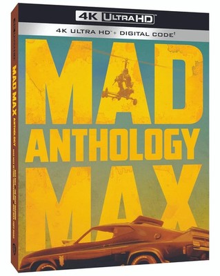 Mad Max: 4-Movie Anthology Collection   4K UHD Blu-ray (New) C