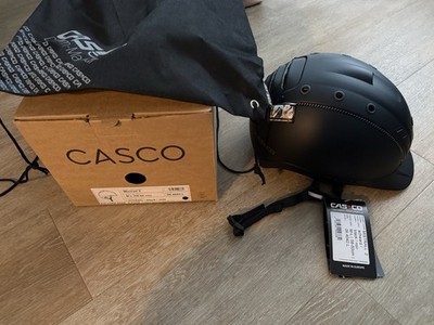 Casco Mistrall 2 Reithelm belüftet schwarz matt M-L 58-60 cm 