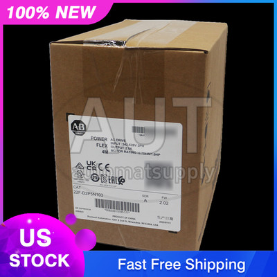 NEW Sealed 22F-D2P5N103 Allen-Bradley PowerFlex 4M 0.75kW 1HP AC Drive