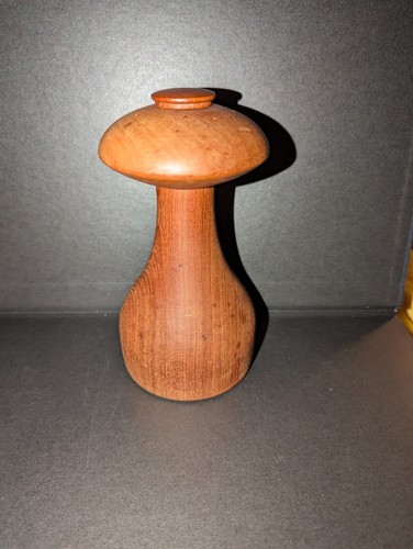 Macina sale e macinapepepe vintage Danimarca Dansk IHQ legno teak - Foto 3 di 6