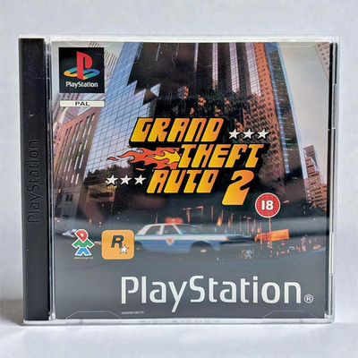 Grand Theft Auto 2 GTA II Sony PlayStation 1 PS1 Action Spiel Sehr Gut CIB Top