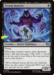 Dream Beavers #62 Foil - Teenage Mutant Ninja Turtles Magic: The Gathering