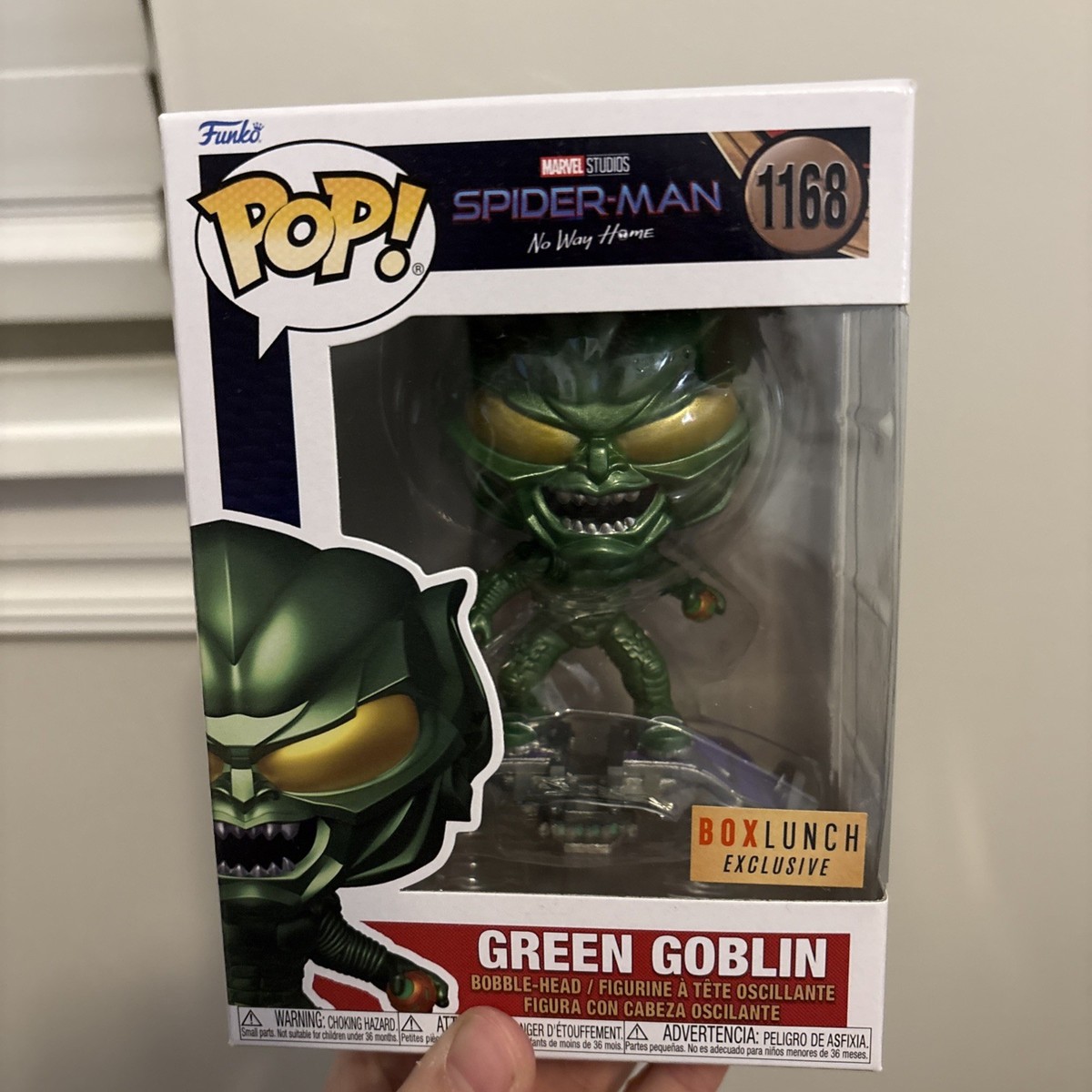 Funko Pop! Vinyl Green Goblin #1168 Spider-Man BoxLunch Exclusive