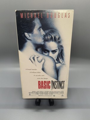 Basic Instinct VHS 1992 Michael Douglas 