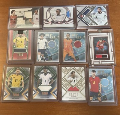 Futera Sammlung Lot 11 Numbered Match Worn Patches Dual Patches/ Stars/ Gems