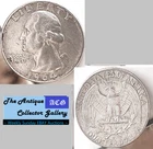 AU 1964 D US Denver Mint Silver Washington Quarter🪙 Last Year Silver 🪙