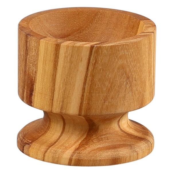 Kesper Eierbecher Olivenholz Ø 5,5 Cm Robust Langlebig Dekorativ FrüHstüCksei-image