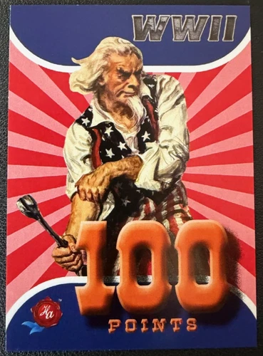 2025 Historic Autographs World War II 100 Points Redemption Card