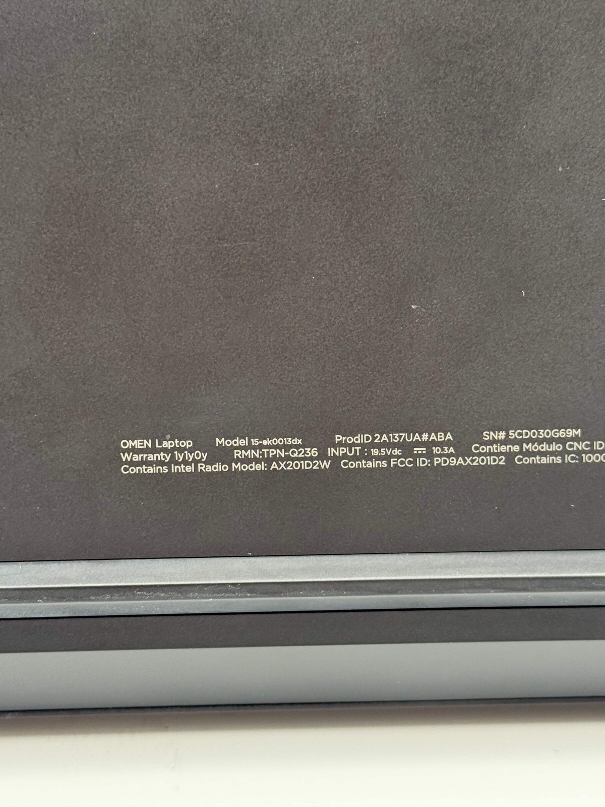 HP OMEN 15-ek0013dx 15.6" Intel Core i7 10th Gen 22