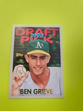 BEN GRIEVE 1995 TOPPS,1994 DRAFT PICK A'S OF #212 RC
