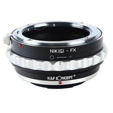 K F Concept Nikon G/F/AI/AIS/D Lenses to Fuji X Lens Mount Adapter