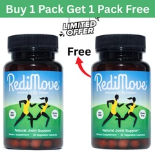 Redimove - Natural Joint Support Supplement - Non-Gmo, Gluten-Free - USA