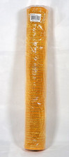 METALLIC YELLOW Crafting Ribbon/Bow Mesh - 21" x 10 Yards - NEW in PACKAGING