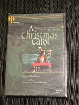 A Christmas Carol Davis Northern Ballet Theatre Art Haus Musik - New Sealed DVD