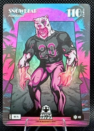 2025 Bo Jackson Battle Arena Update Snowbear Pete Alonso Miami Ice Foil