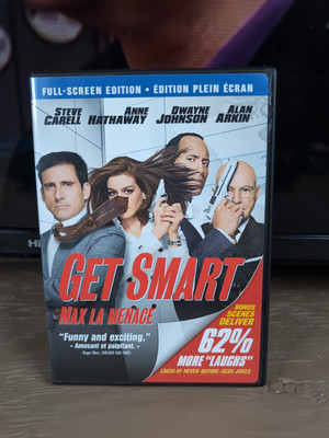 Get Smart  - The Rock, Steven Carell, Alan Arkin - DVD - Free CAN Shipping