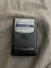 Sony SRF-49 FM/AM Walkman FM Stereo AM Radio Tested Works Great Unit Only VTG