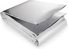 Isolante Termico, 60Cm X 5M Pannello Isolante per Termosifoni, Foglio Isolante D