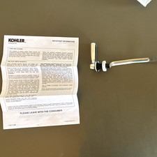 Kohler Bancroft Toilet Tank Flush Trip Lever Vibrant Brushed Nickel 9475-BN