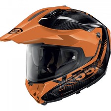 X-Lite X-552 Ultra Carbon Motorbike Motorcycle Helmet - Hillside N-Com Orange