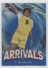 2023-24 Topps Finest Arrivals Blue Refractor /150 Taylor Hendricks #A-12 5y7