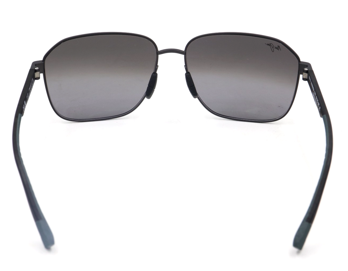 Maui Jim ONIPAA ASIAN FIT Gunmetal Mirror Sunglasses DSB651-02
