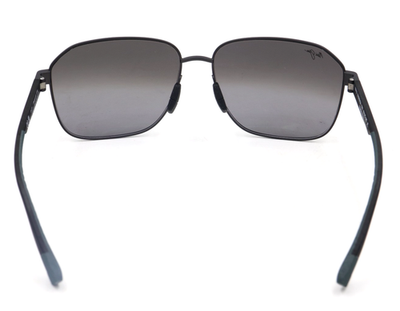 ムニ Maui Jim ONIPAA ASIAN FIT Gunmetal Mirror Sunglasses DSB651-02