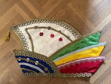 Krätzchen Narrenkappe Seidenmütze Karneval BFC  Fasching Gr.56 (514)