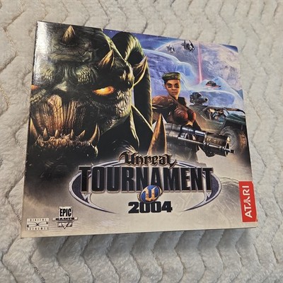 Unreal Tournament 2004 (Windows PC, 2004) Game 6-Disc CIB Complete Good Atari