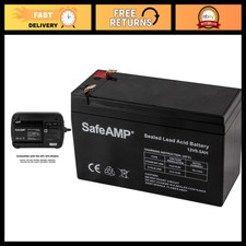 SafeAMP RBC17 UPS Battery for Select APC Models, 12V 9.5Ah