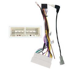 16-Pin Car Radio Power Wiring Harness Plug Play Antenna Adapter