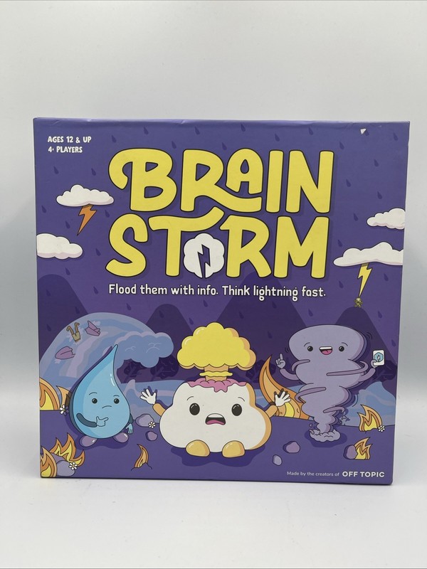 Brain Storm • Flood Them with Info • Think Lightning Fast • Off Topic • Complete