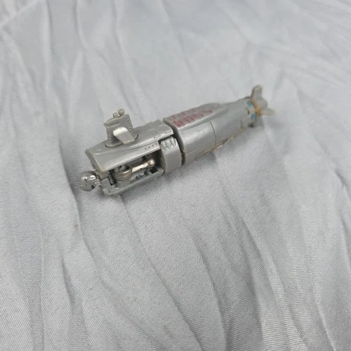 1984 Vintage Bandai GoBots Dive-Dive MR-33 Gray Submarine Tonka - Incomplete