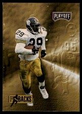 Barry Foster 1993 Playoff #282 Steelers NFL READ FREE SHIPPING AutographDen