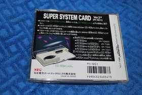 PC Engine Hu Card Super System Card Japan Region