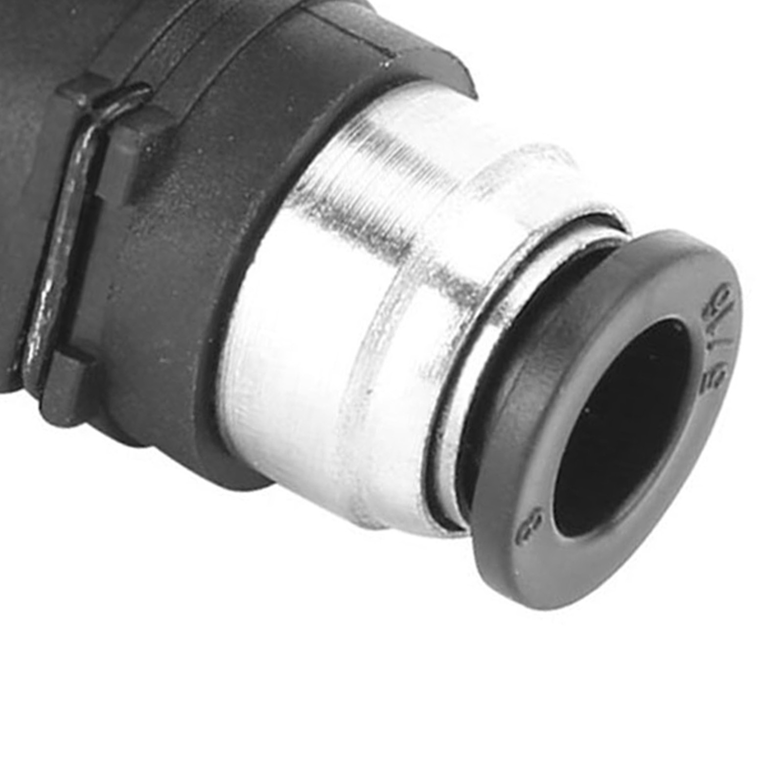 Black Pneumatic Connector Manual Regulating Valve Double Sided Quick Conne KRI✈️