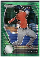 2021 Panini Prizm Draft Picks #PDP117 Alex Ulloa Green Pulsar Prizm