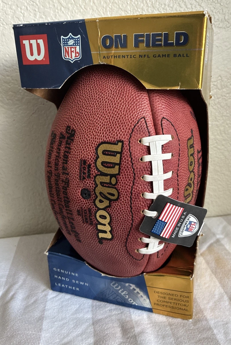 authentic nfl game ball products for sale | eBay