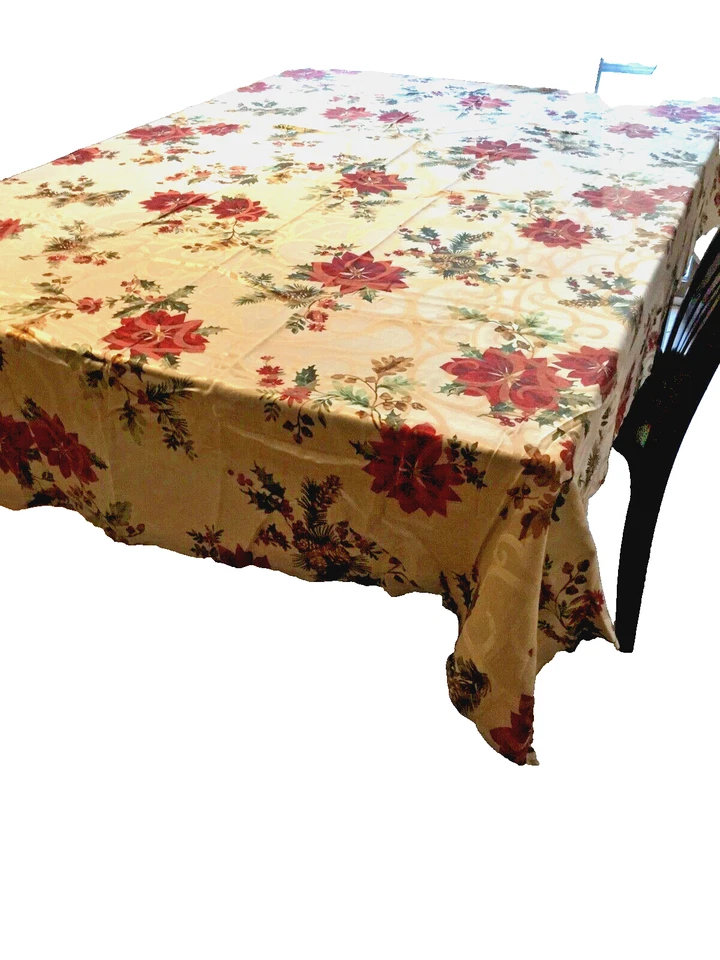 Food Network, 'Juniper Berry'  Tablecloth, 60" x 84", NIP - Image 2 of 4