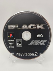 Black (PS2) Playstation 2 Complete CIB - Tested & Works Refurbished