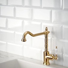 Ikea Glittran Kitchen Mixer Tap Brass Colour Brand New
